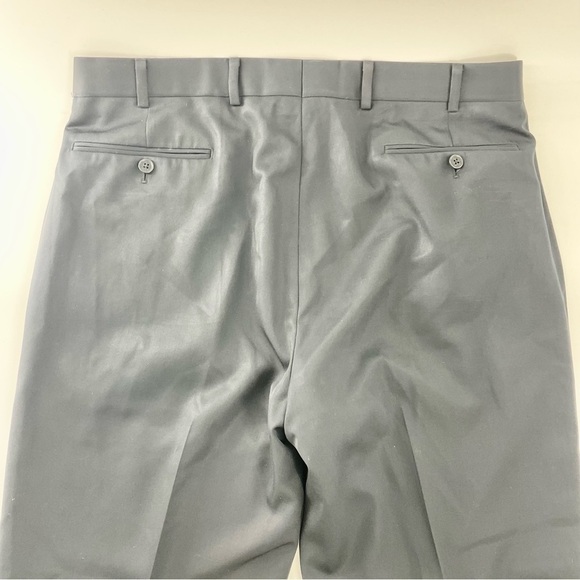 Brooks Brothers Madison Fit Navy Blue Flat Front Wool Trouser Size 36 x 28 - Picture 11 of 14